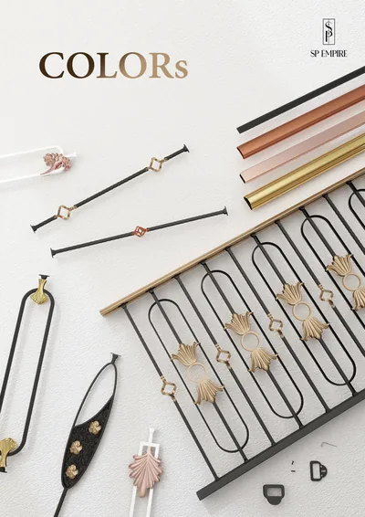Catalog cover: COLORs, blends of steel colors