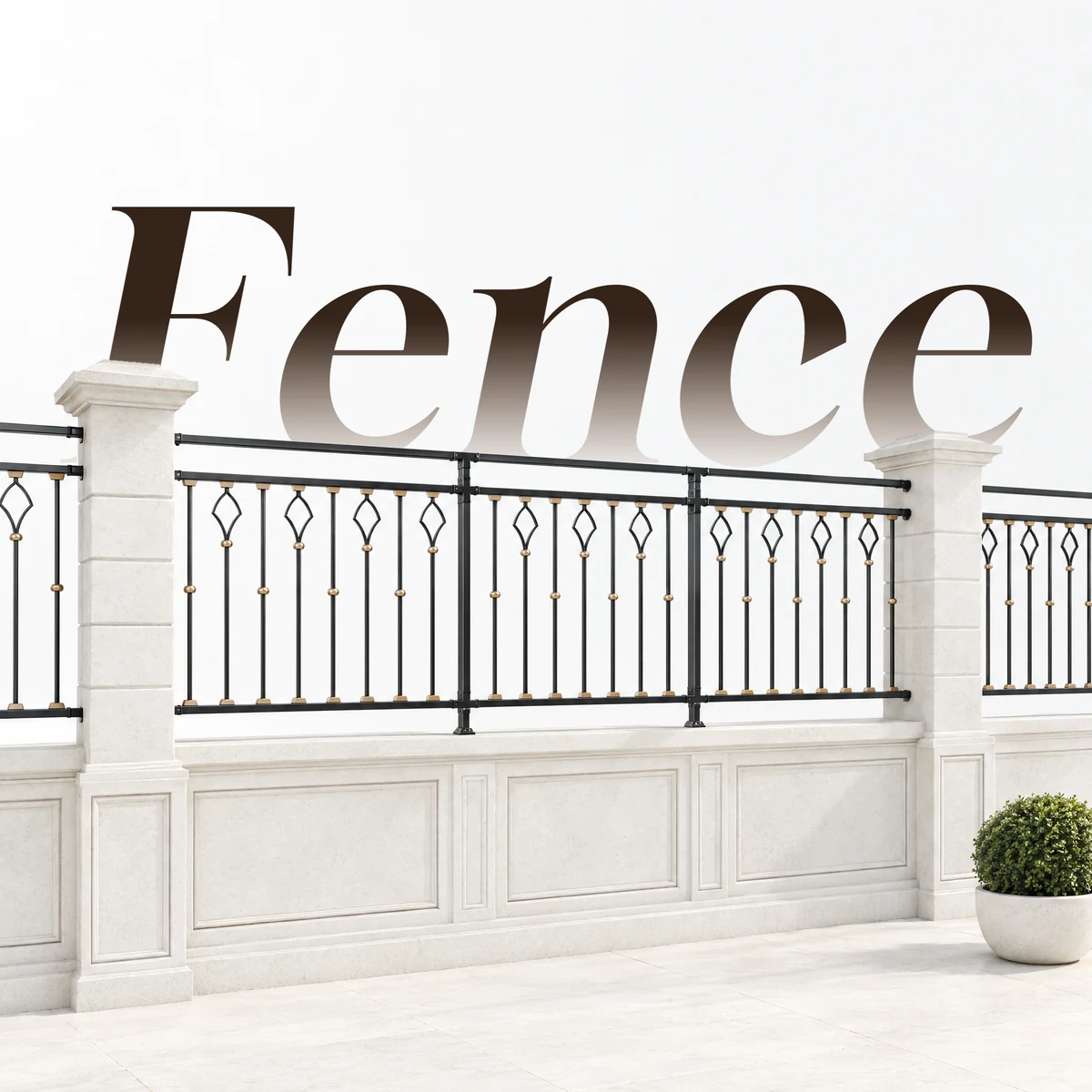 ຮົ້ວ ເຫຼັກດັດ SP Empire